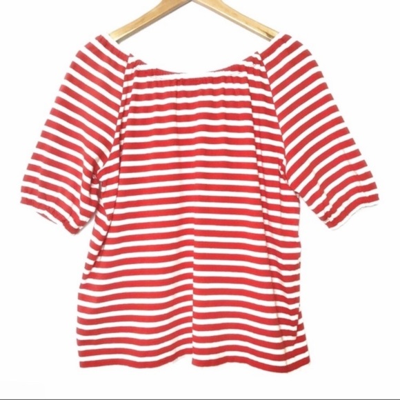 2/$20 J.Crew black tag nautical striped top tassel - Picture 3 of 3